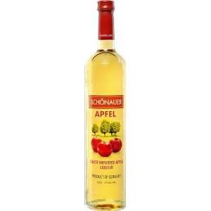  Schonauer Apfel Schnapps 42@ 750ML Grocery & Gourmet Food