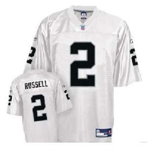  Authentic JaMarcus Russell Away Jersey Size 50 (L) Sports 