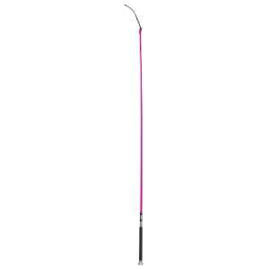  Deluxe Pig Whip w/ Chrome Tip   39 w/6 popper Pink 