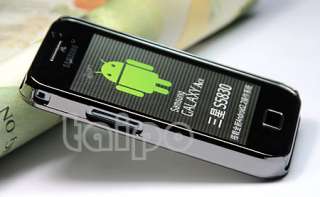 CHROME PLATED case cover Samsung Galaxy Ace S5830 gray  