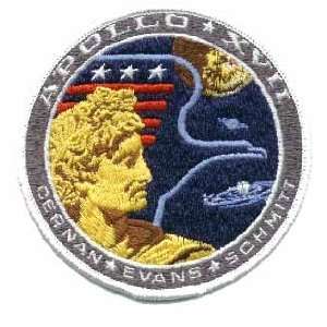  Apollo 17 Mission Patch Toys & Games