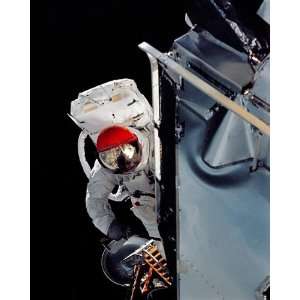  Astronaut Russell Schweickart Apollo 9 EVA 8x10 Silver 