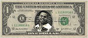 Chris Brown Dollar Bill Real USD Celebrity Novelty Money  