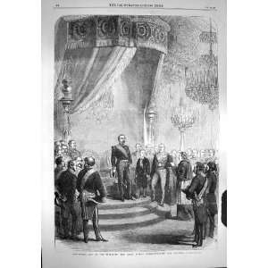  1869 Papal Nuncio Congratulating Emperor Tuileries