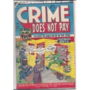  Crime Does Not Pay # 74, 2.0 GD Lev Gleason Books