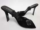 vicini for en avance black velvet pumps sz 40 5