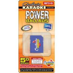   Karaoke   50 Gs on SD Card CB5137   Power Ballads 