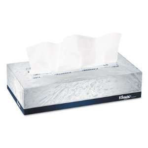  KLEENEX White Facial Tissue, 2 Ply, POP UP Box, 100/Box 