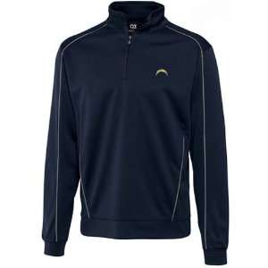  San Diego Chargers Edge Half Zip Pullover Sports 