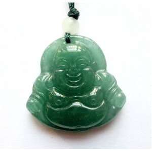  Green Jade Tibetan Buddhist Buddha Amulet Pendant Jewelry