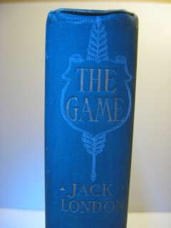 1905 JACK LONDON THE GAME 1ST ED   W/ METRO MAG STAMP  