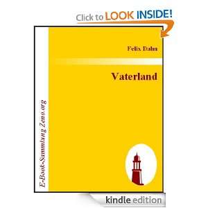  Vaterland (German Edition) eBook Felix Dahn Kindle Store