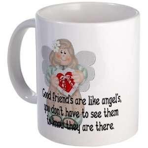  Good Friends are like Angel Cute Mug by  
