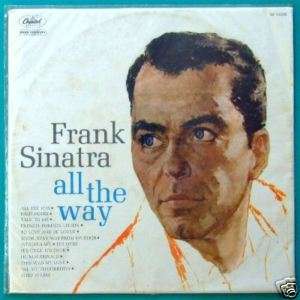 LP FRANK SINATRA ALL THE WAY SWING FOLK JAZZ 61 BRAZIL  