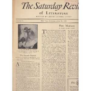  Saturday Review of Literature June 14, 1930 (Vol. VI, No 