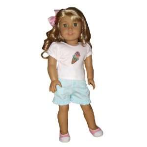   , and Aqua Shorts. Doll Clothes Fit American Girl Doll. Toys & Games