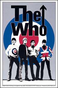 THE WHO band / target logo STICKER  bumper window tommy  