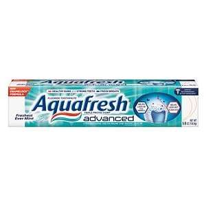  Aquafresh Advanced Freshest Ever Mint Toothpaste 5.6oz 