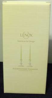Lenox Illuminations Versailles Candlesticks Set *NIB*  