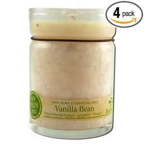  Candle, Eco Palm, Spa, Vanil, 5 oz (pack of 4 ) Health 