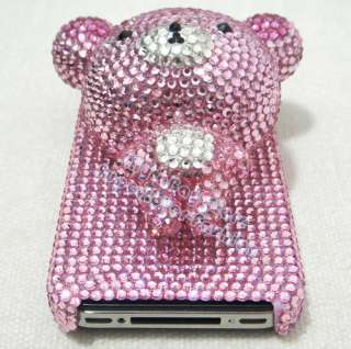  Rilakkuma Bear Crystal Hard Case for AT&T Verizon iPhone 4 iPhone 4S