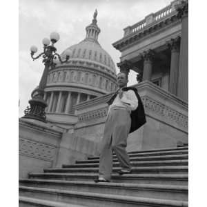  [1938 or 1939] [On steps of Capitol]