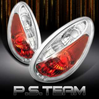 01 05 CHRYSLER PT CRUISER RED CLEAR ALTEZZA TAIL LIGHTS  