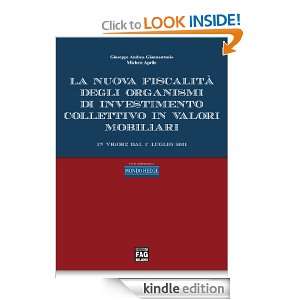 nuova fiscalità degli organismi di investimento collettivo in valori 