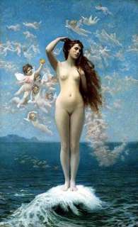 Venus Rising Jean Leon Gerome oil painting repro  