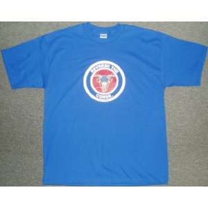    Reverse The Curse   Billy Goat Blue T Shirt