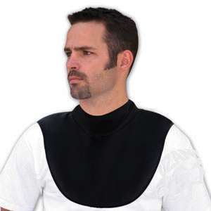 Black Ventilated Extreme Cold Weather Dickie For Winter Motorcycle 