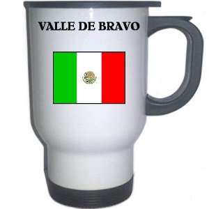  Mexico   VALLE DE BRAVO White Stainless Steel Mug 