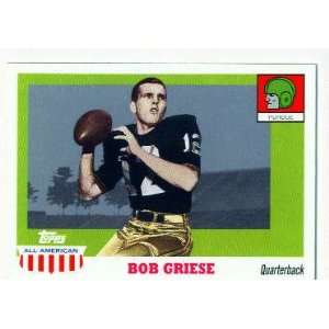  2005 Topps All American 31 Bob Griese Purdue (Football 