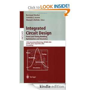 Integrated Circuit Design. Power and Timing Modeling, Optimization and 