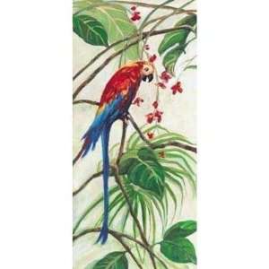  Tropical Parrots Poster Print