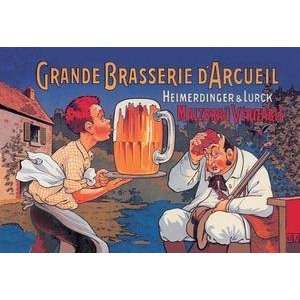  Vintage Art Grande Brasserie dArcueil   01865 8