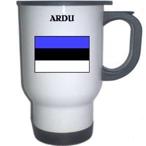  Estonia   ARDU White Stainless Steel Mug Everything 