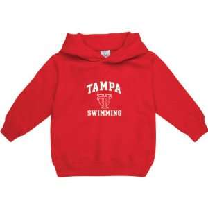  Tampa Spartans Red Toddler/Kids Swimming Arch Hooded 