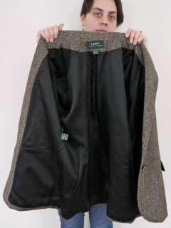 Ralph Lauren Herringbone Wool Hacking Jacket Blazer  