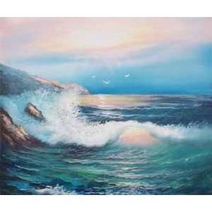  Fine Oil Painting, Ocean SO08 24x36
