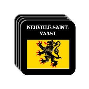   Pas de Calais   NEUVILLE SAINT VAAST Set of 4 Mini Mousepad Coasters