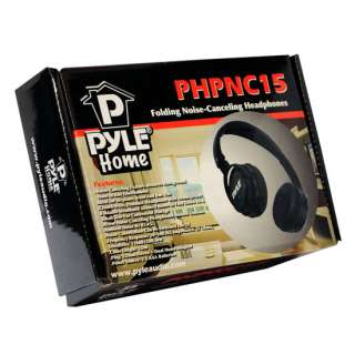 Pyle Folding Noise Canceling Headphones  