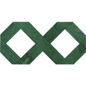  4X8 DARK GREEN PRIVACY LATTICE VINYL