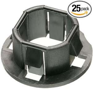 Arlington 4403 Plastic, 1 1/4 Inch Snap In Bushings for Knockouts, 25 