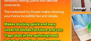   Dusting Duster Brush Clean Car Blinds Furniture Polish Cleaner  