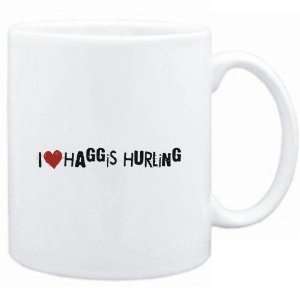  Mug White  Haggis Hurling I LOVE Haggis Hurling URBAN 