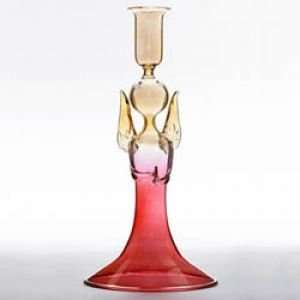  Vietri Venetian Glass Candleholders Red Angel Candleholder 