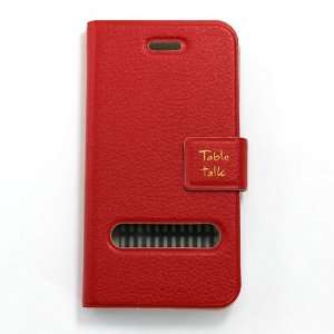  [Aftermarket Product] Red Ultra Super Thin Faux Leather Book Holder 