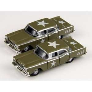    N 1959 Ford Fairlane Sedan, US Army/Staff Car (2) Toys & Games