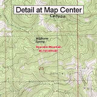   Map   Bearskin Mountain, Utah (Folded/Waterproof)